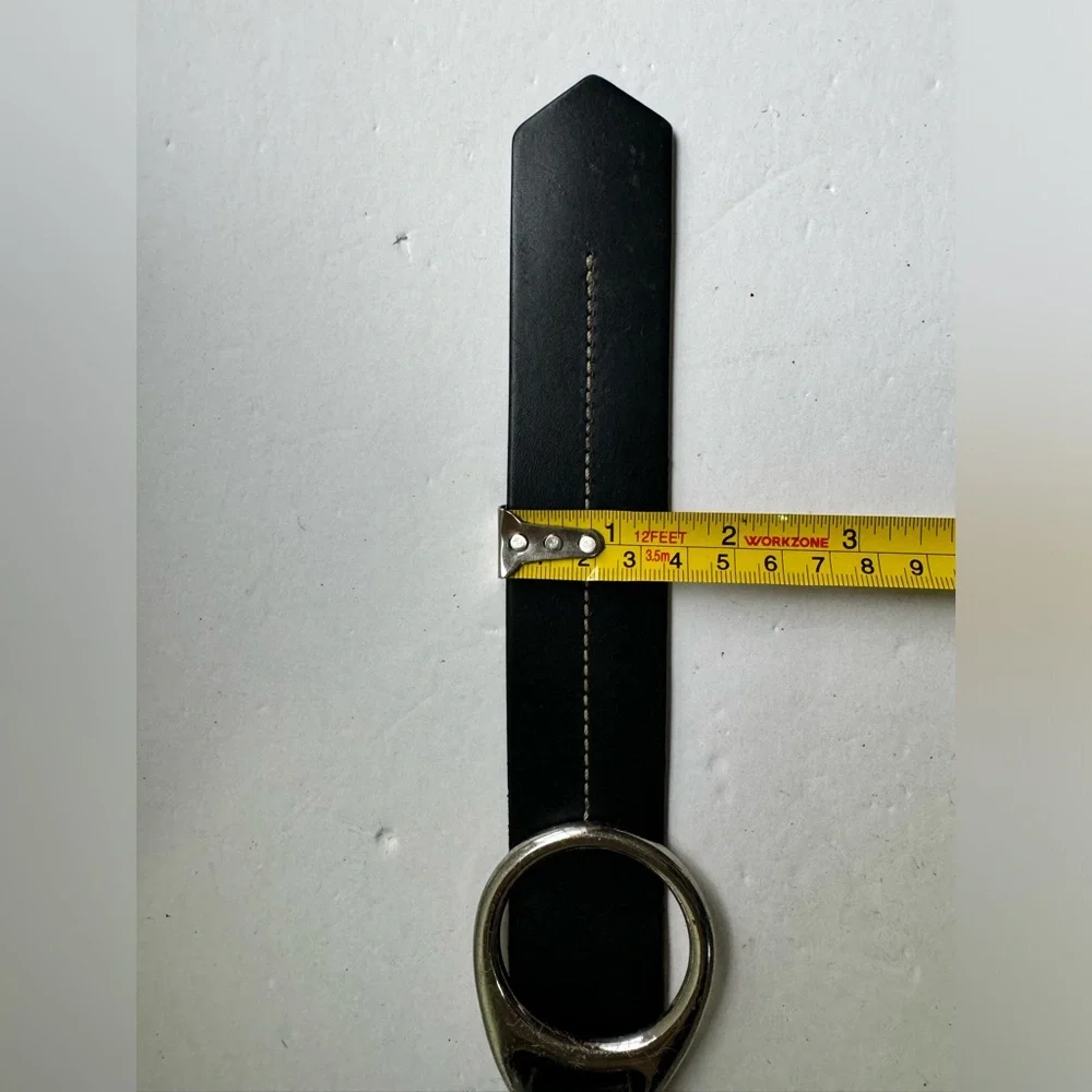 Dooney & Bourke Black Leather Replacement Strap Handle w Charm